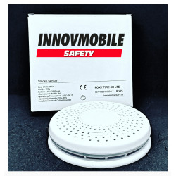 Foxy 4G smoke detector connected stand alone wireless GSM SMS